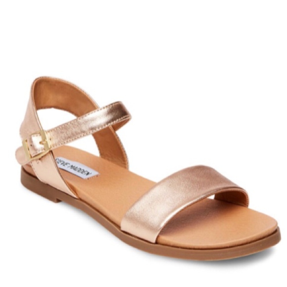 Steve Madden Dina Rose Gold Sandals